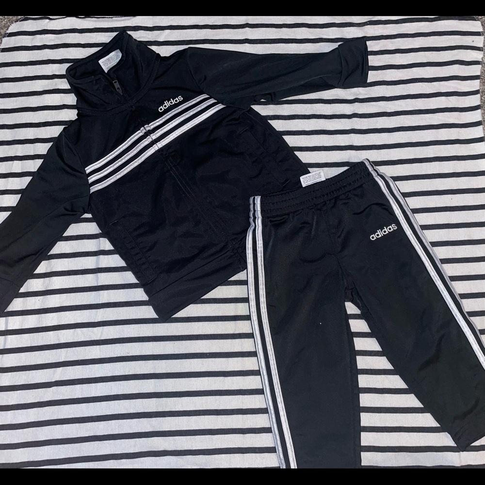 Toddler Adidas track set